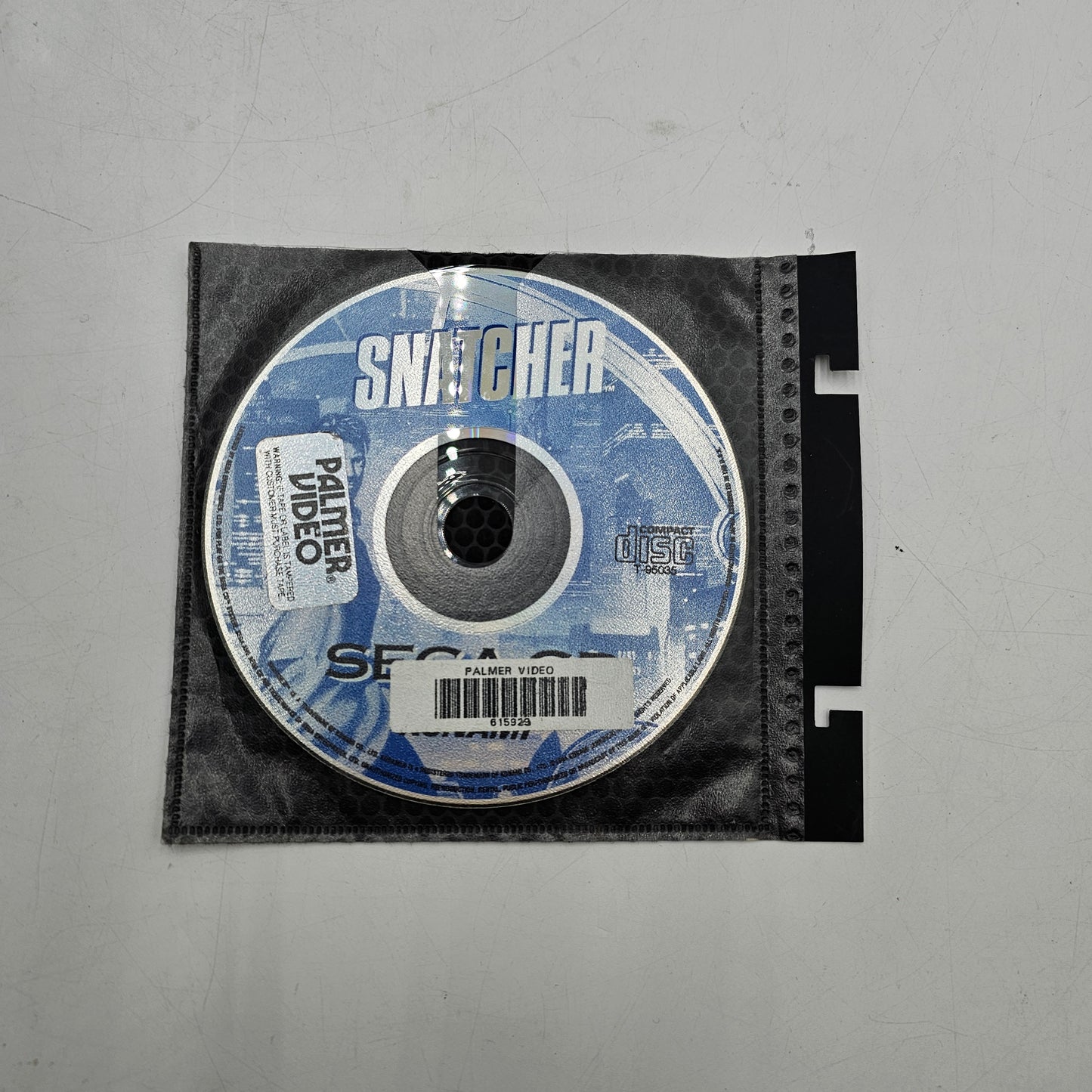 Snatcher Sega CD Video Game