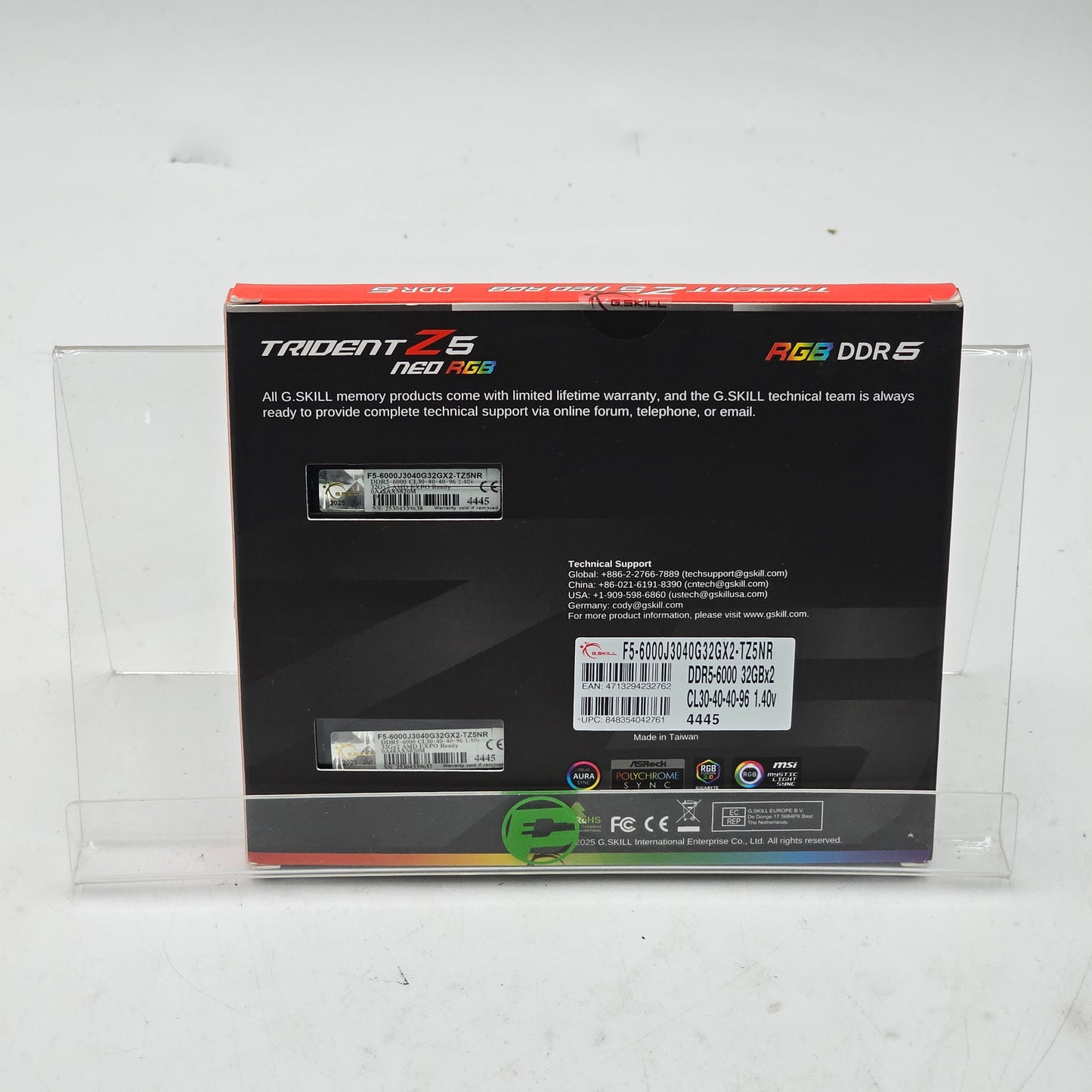 New G.Skill Trident Z5 NEO RGB 64GB (2x32GB) RAM DDR5 6000MHz PC5-48000