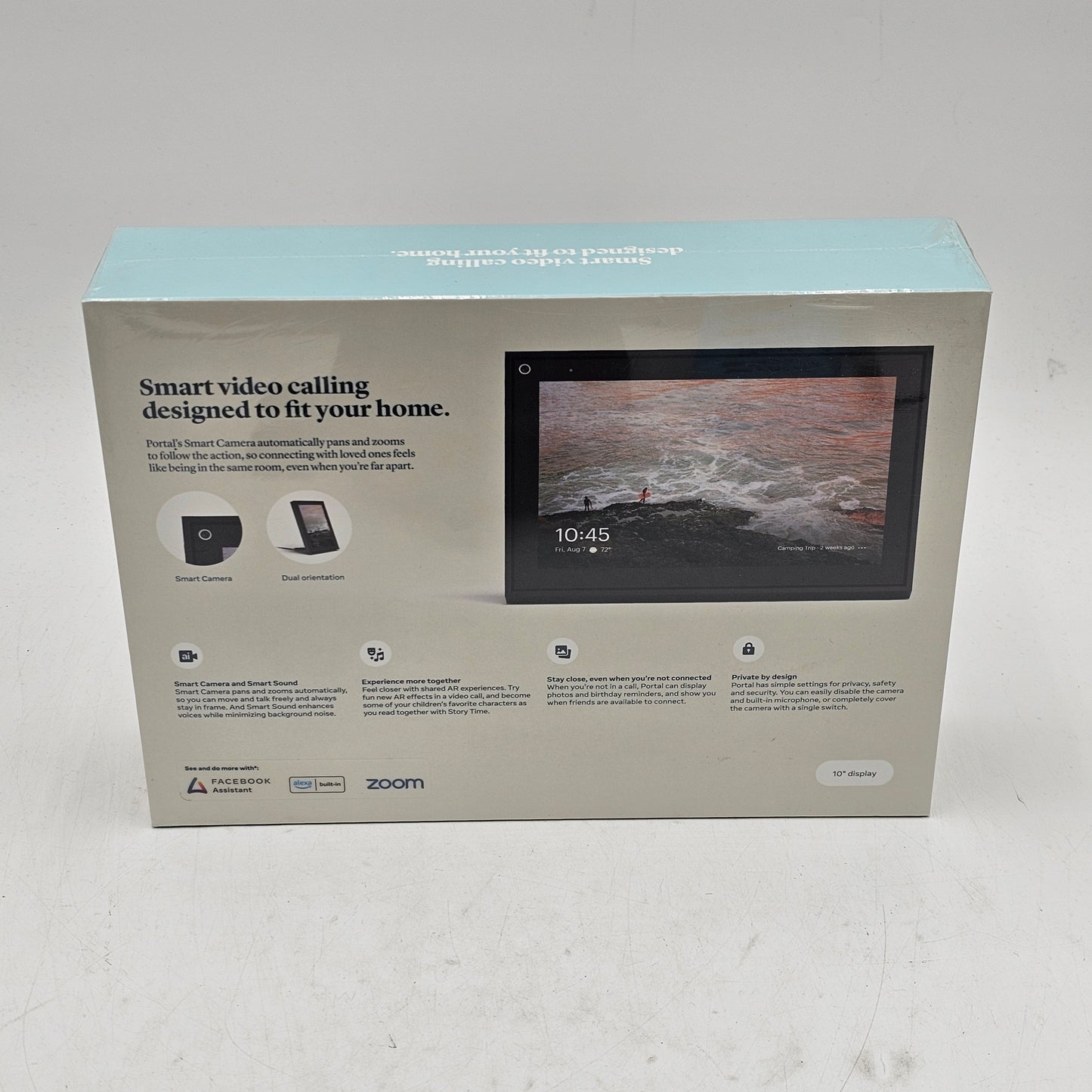New Meta Portal Smart Video Calling 10” Touch Screen Display