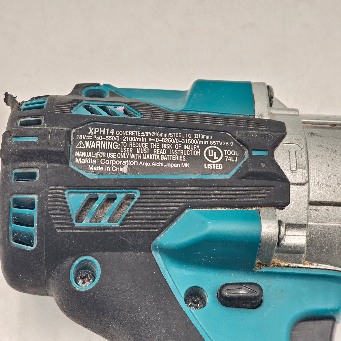 Makita XPH14 18V Cordless LXT Brushless 1/2" Driver Drill