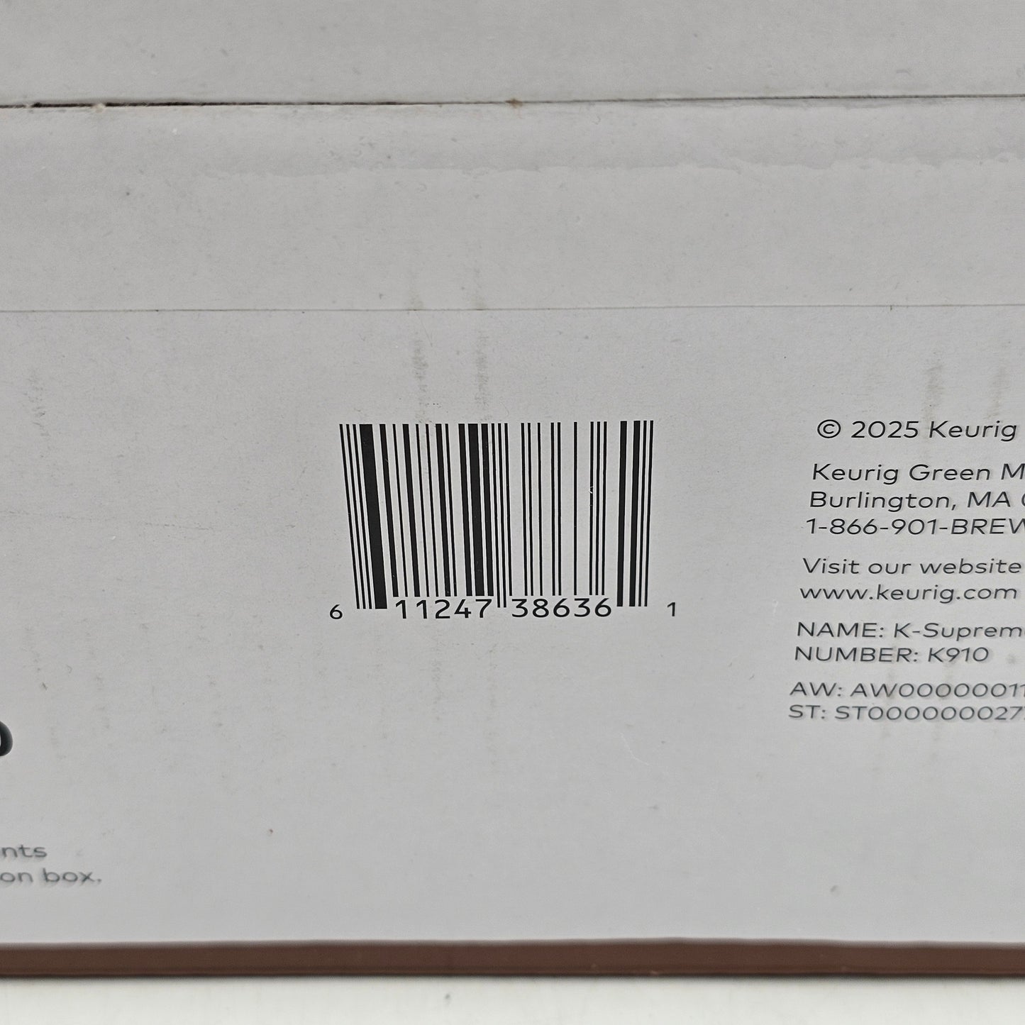 New Keurig K Supreme Single Serve Coffee Maker