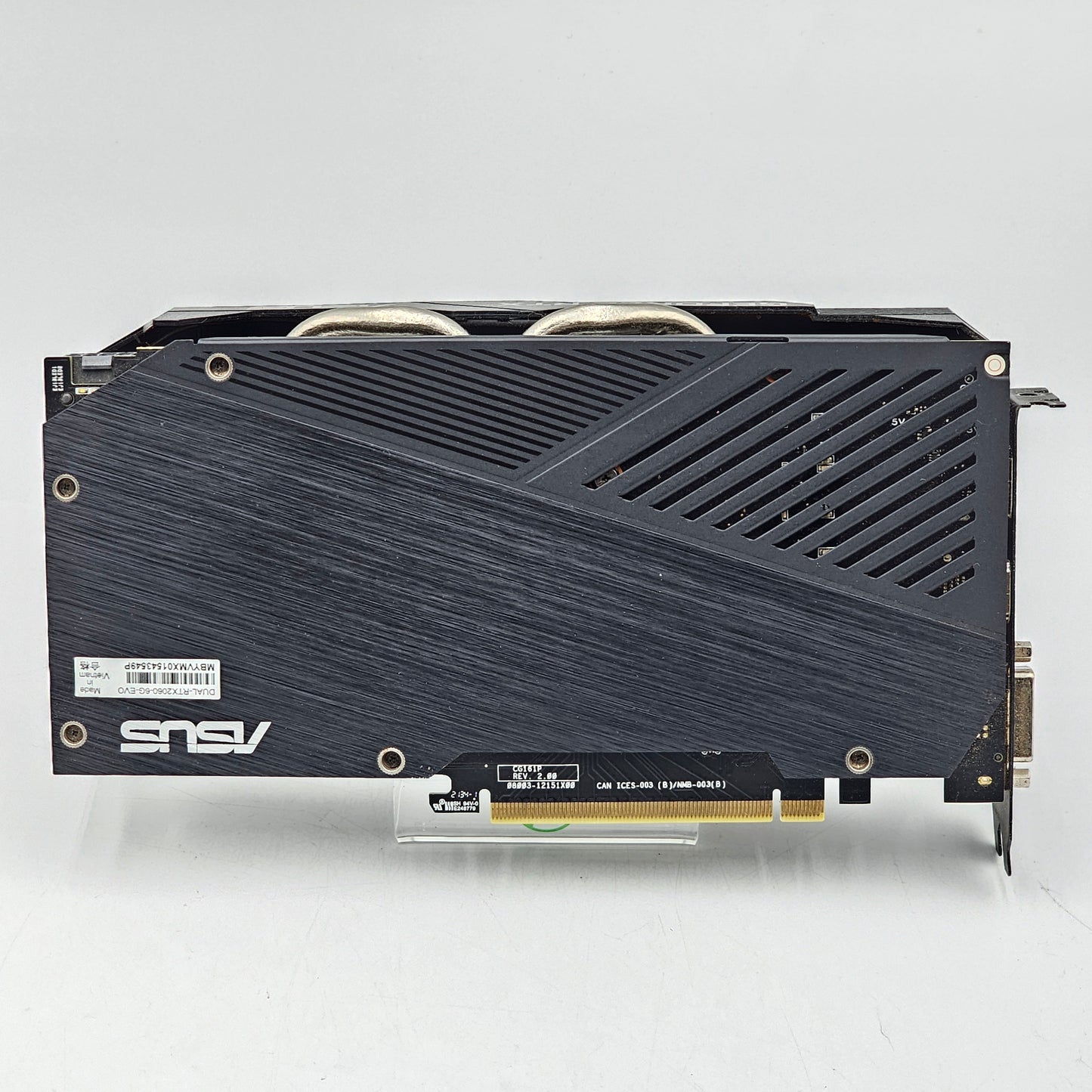 Asus GeForce RTX 2060 6GB GDDR6 Graphics Card DUAL-RTX2060-06G-EVO