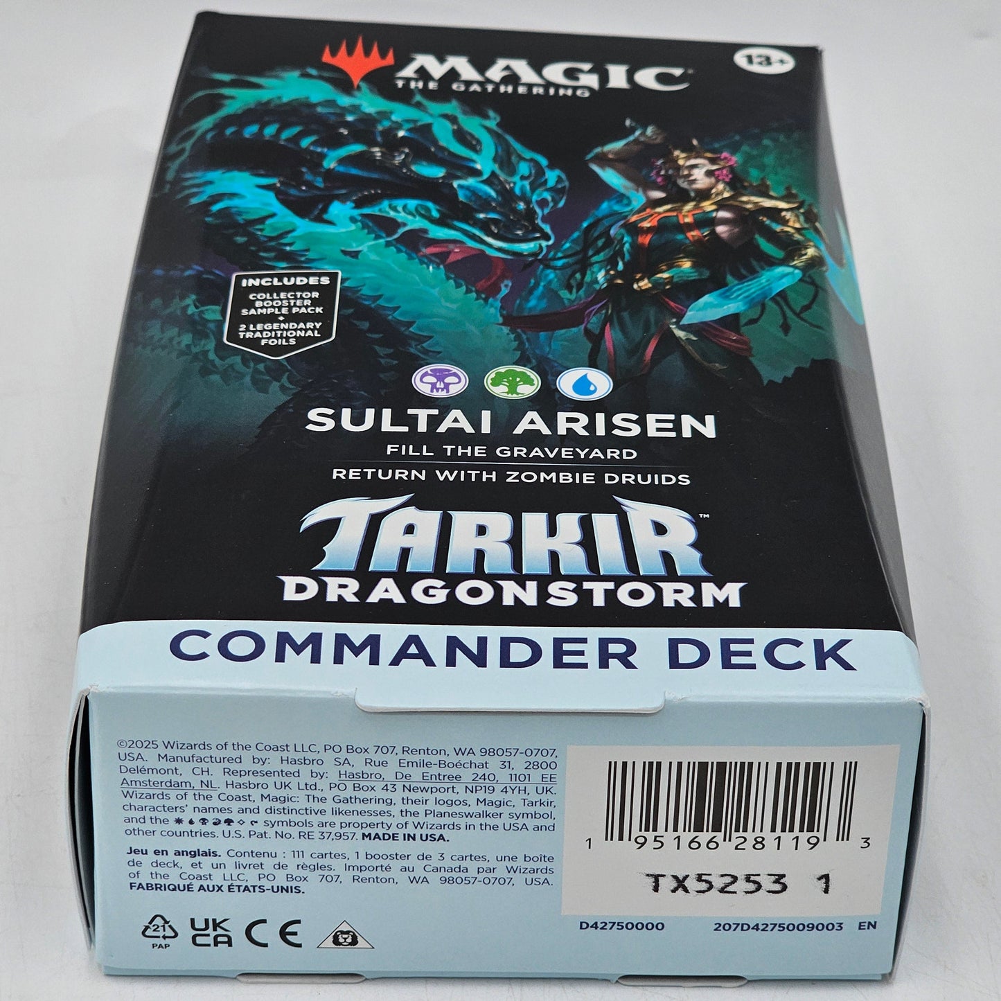 New Magic the Gathering Tarkir Dragonstorm Commander Deck Sultai Arisen