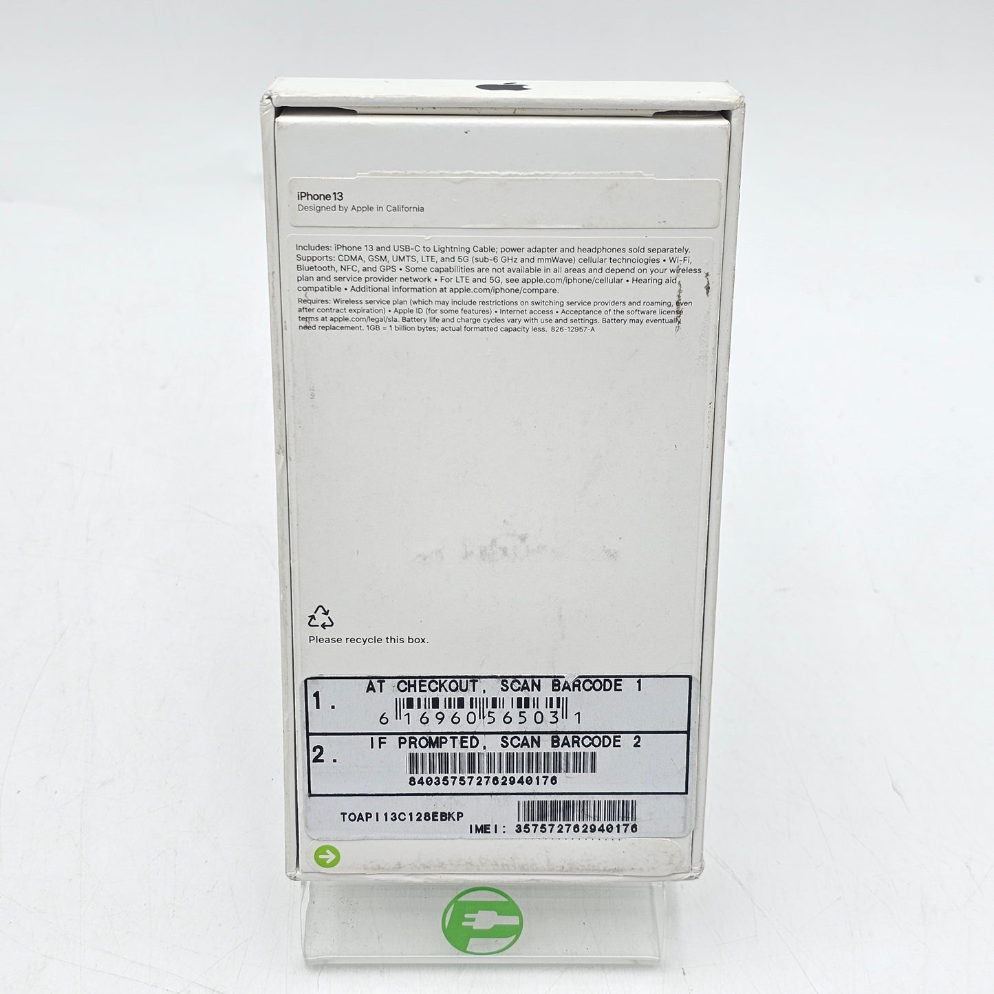Factory Unlocked Apple iPhone 13 128GB Midnight MLML3LL/A