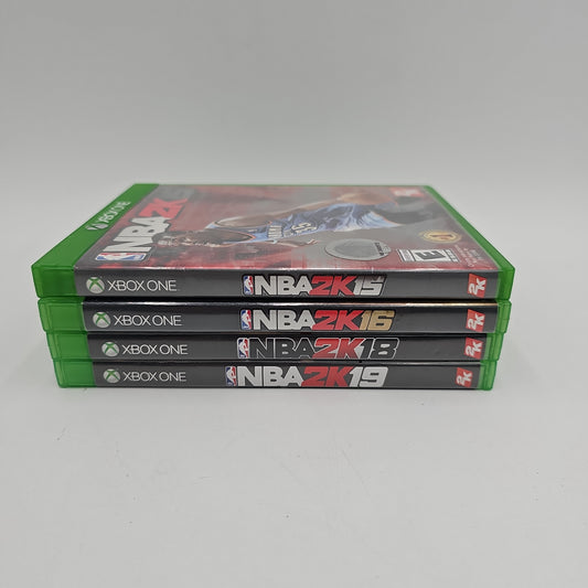 Microsoft NBA2K 4 Game Lot Xbox One Video Game