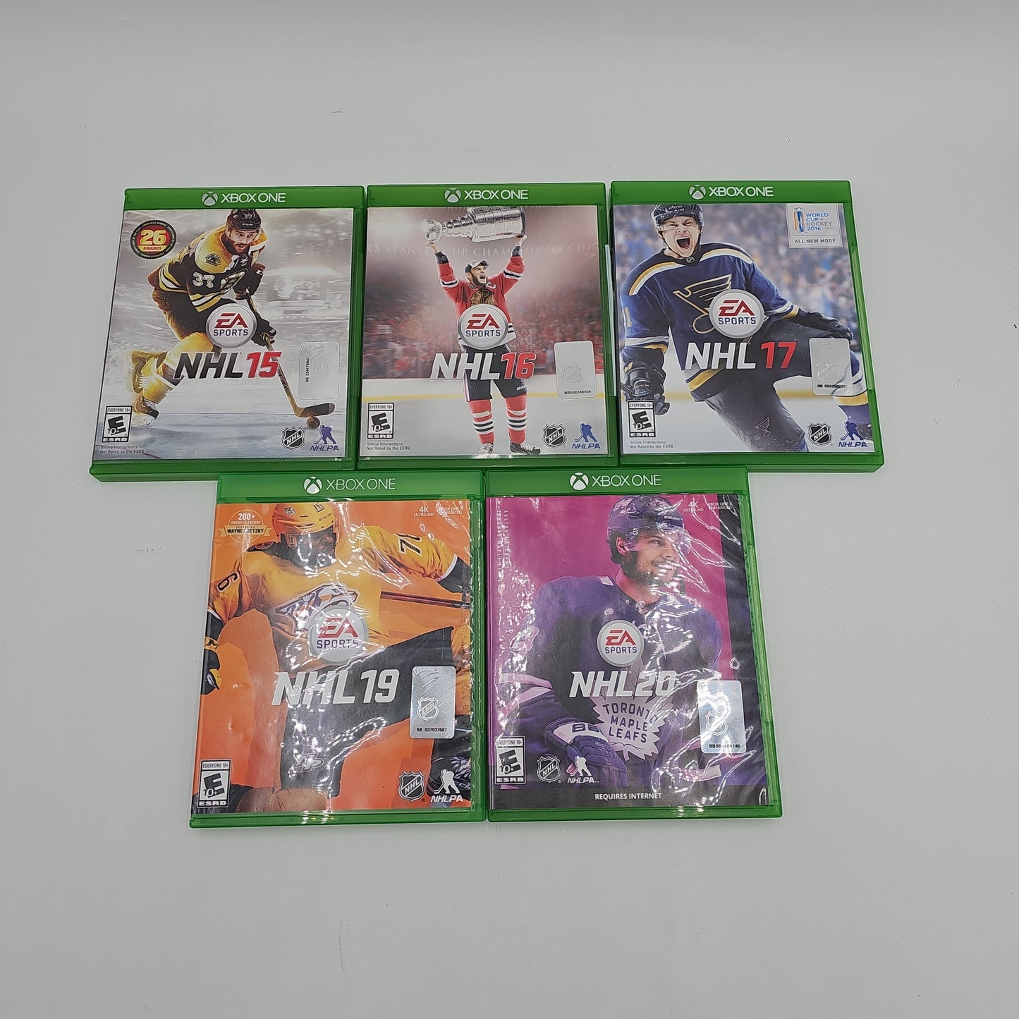 Microsoft NHL 5 Game Lot Xbox One Video Game