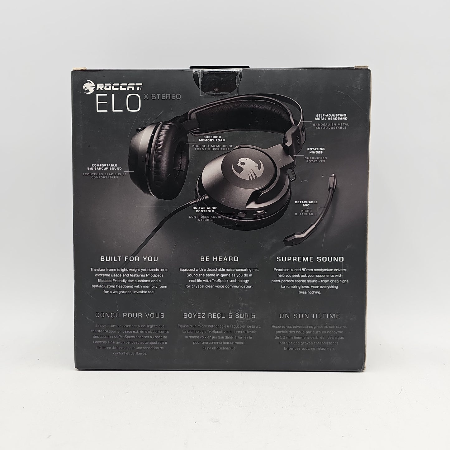 New ROCCAT ELO X Ear Cup Headset ROC-14-120-01