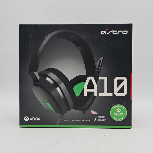 New Astro A10 Wired Gaming Headphones Black/Red 939-001510