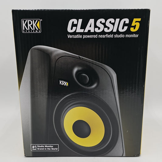 New KRK Classic Professional Bi-Amp 5-Inch Powered Studio Monitor