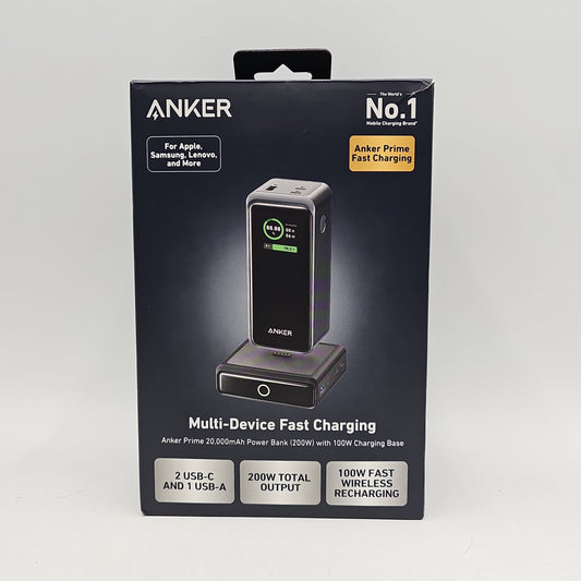 New ANKER Prime 735 Power Bank with 100W Charging Base AKA1902