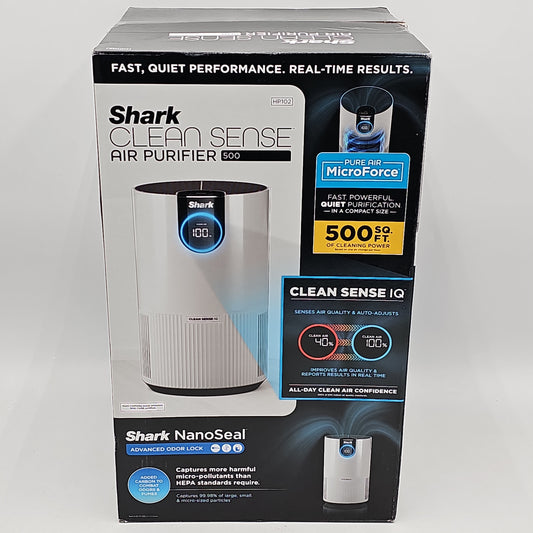 New Shark Air Purifier 500 with True HEPA Air Filter HP102