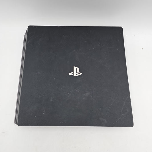 Broken Sony PlayStation 4 Pro PS4 1TB Black Console Gaming System CUH-7015B