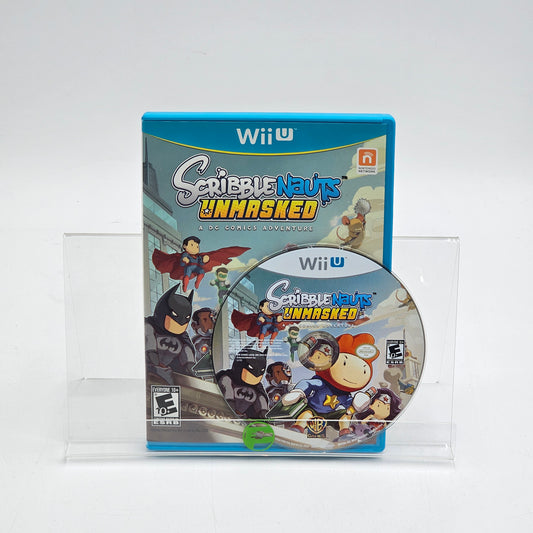 Nintendo Wii Scribblenauts Unmasked DC Comics Adventure Video Game with Case