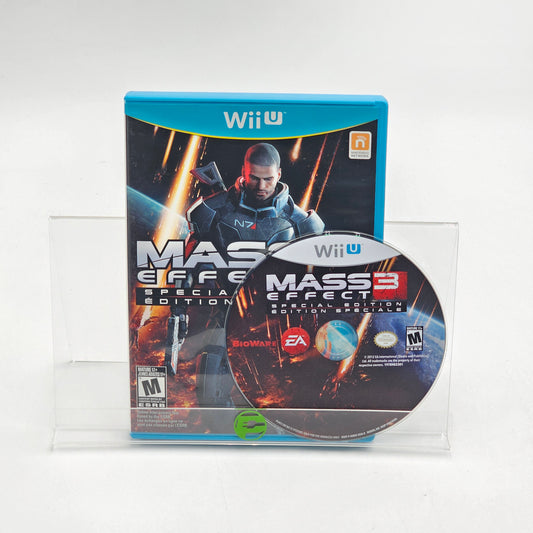Nintendo Wii Mass Effect 3 Collectors Edition Video Game with Case