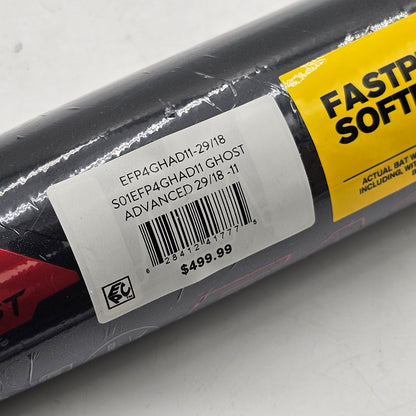 New 2025 Easton Ghost Advanced Fastpitch Softball Bat -11 29in 18oz
