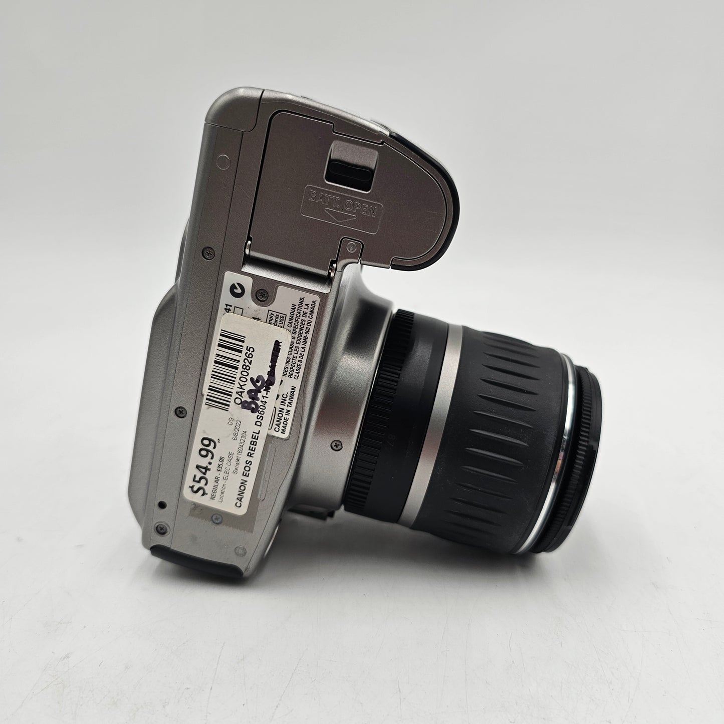 Canon EOS Digital Rebel DS6041 Camera with 18 55mm Lens