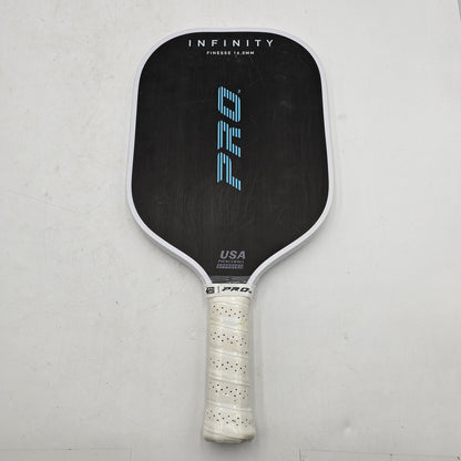 New PB Pro Infinity Finesse 16.0mm Raw Carbon Fiber Pickleball Paddle