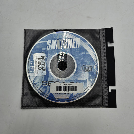 Snatcher Sega CD Video Game