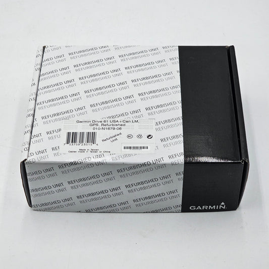 New Garmin Drive 61 USA-CAN LM GPS Navigator Screen 010-N1679-06