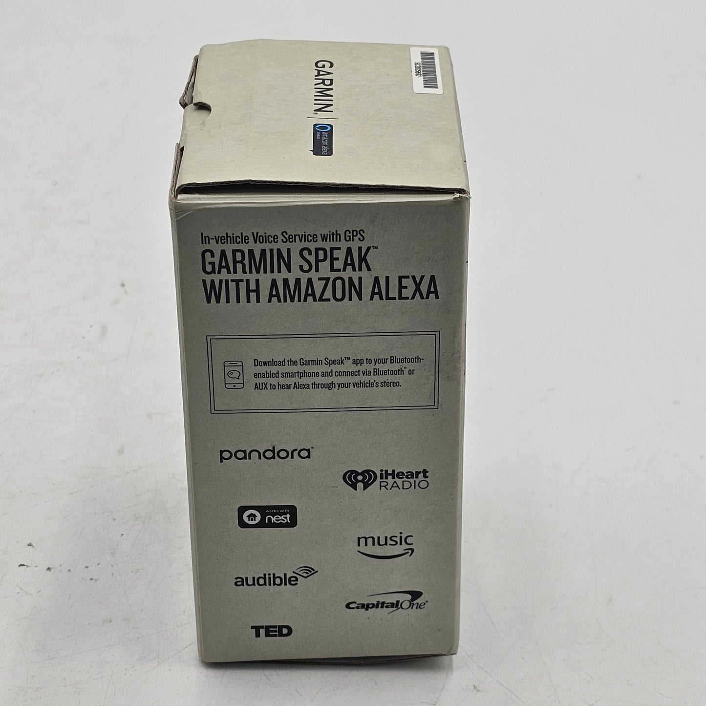 New Open Box Garmin Speak With Amazon Alexa In-vehicle Voice Service GPS