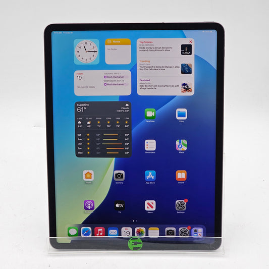 Unlocked Apple iPad Pro 12.9" 6th Gen 128GB 18.6.2 Space Gray MP5X3LL/A