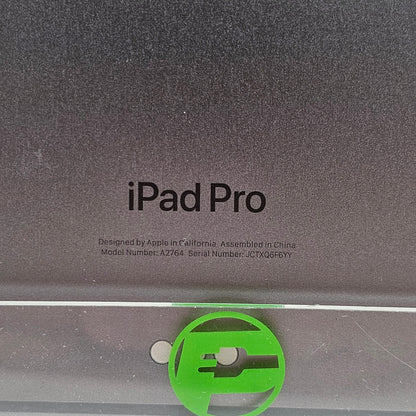 Unlocked Apple iPad Pro 12.9" 6th Gen 128GB 18.6.2 Space Gray MP5X3LL/A