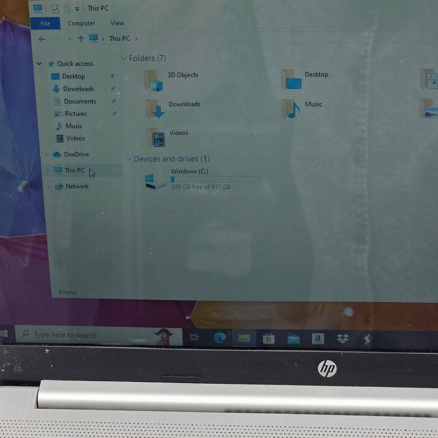 HP Laptop 15-EF0023DX 15.6" Ryzen 5 3500U 2.1GHz 16GB RAM 1TB HDD