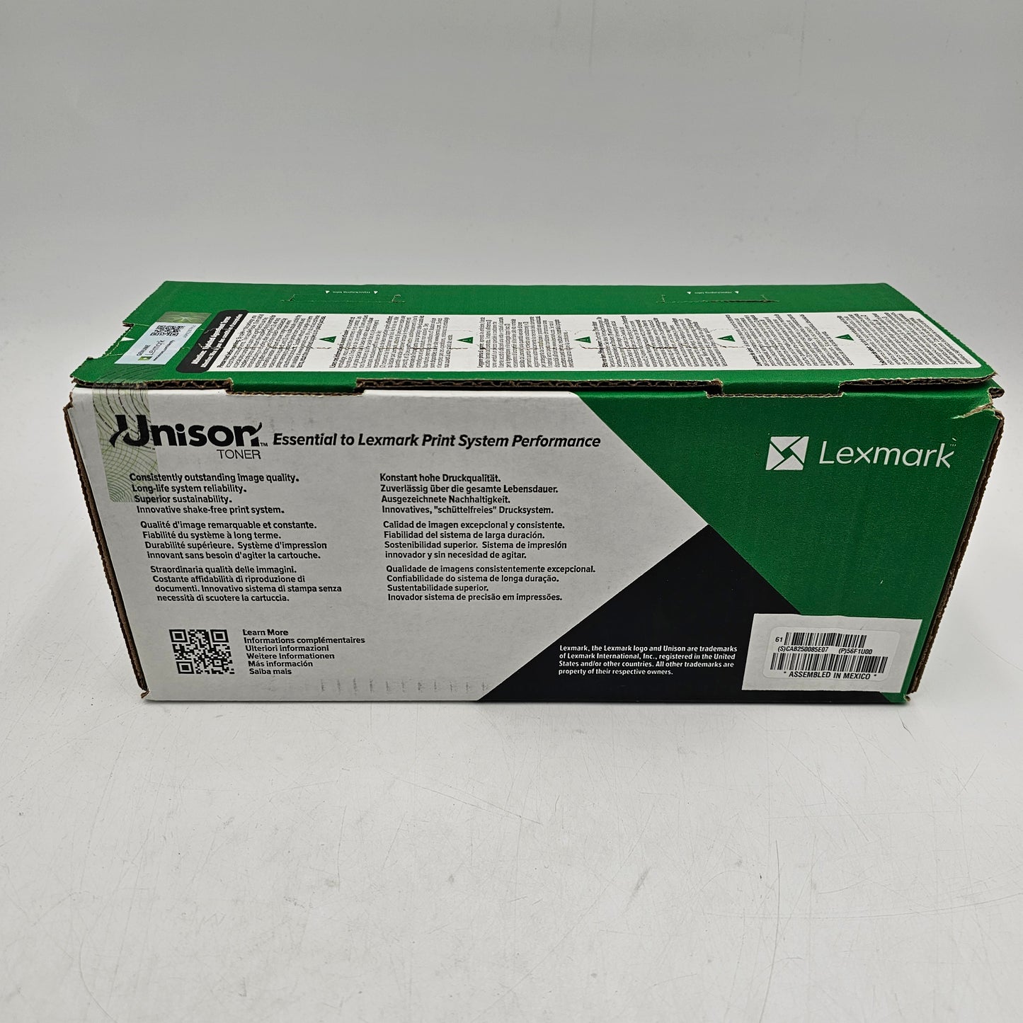 New Lexmark Ultra High Yield Return Program Toner Cartridge 56F1U00