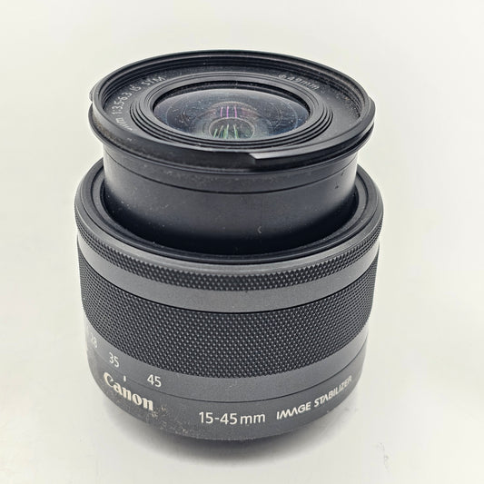 Canon EF-M Zoom Lens 15-45mm f/3.5-6.3 IS STM Auto & Manual Lens,Zoom Lens