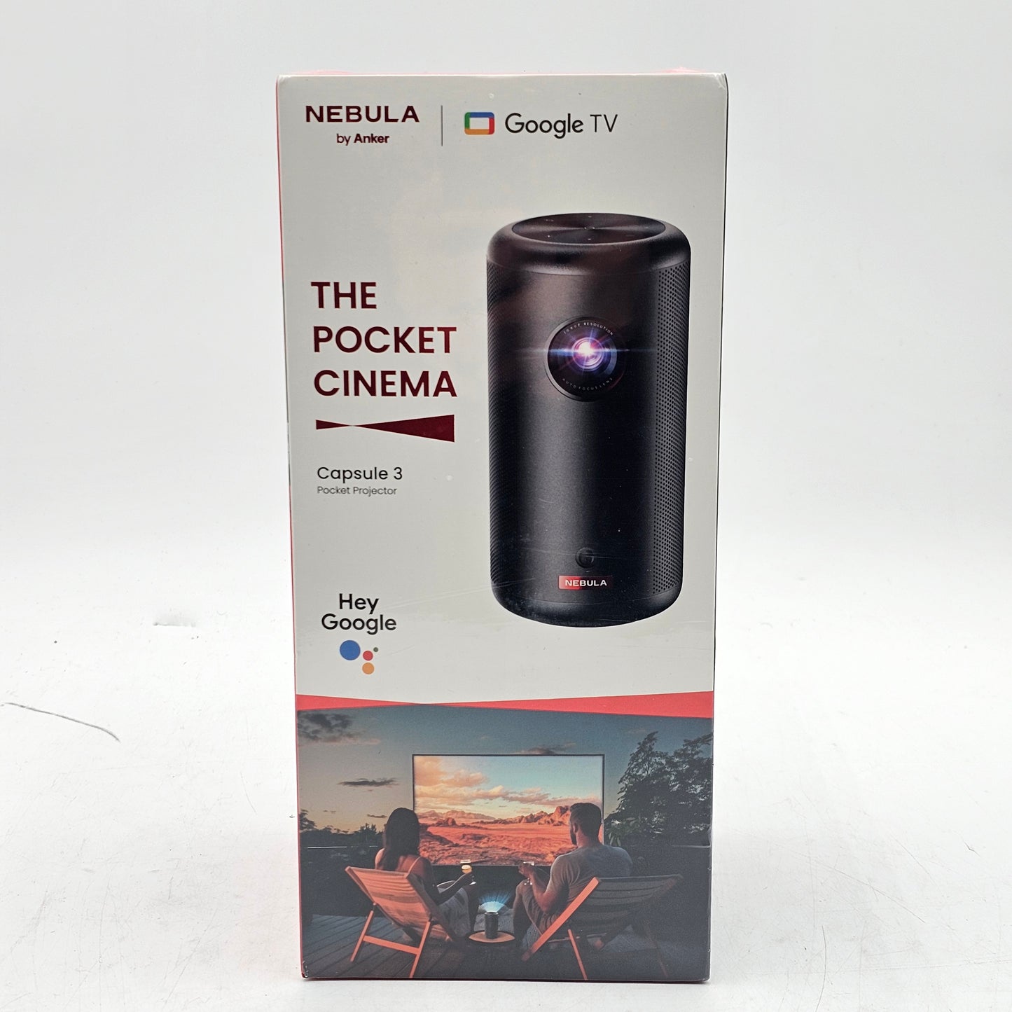 New Nebula THE POCKET CINEMA CAPSULE 3 Full HD 1080P LED Projector D2425