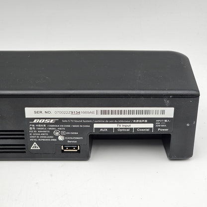 Bose Solo 5  Sound System Soundbar 418775