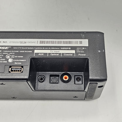 Bose Solo 5  Sound System Soundbar 418775