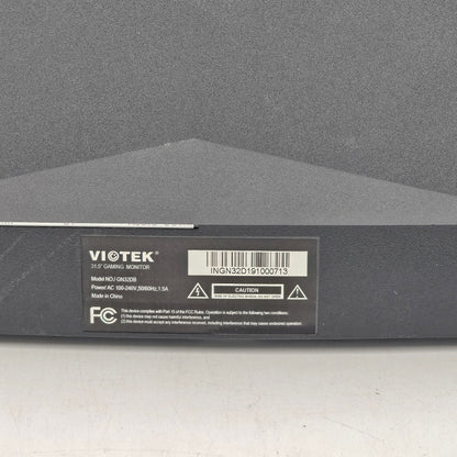 Viotek Gaming Monitor 32-Inch Curved GN32DB