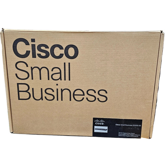 New Cisco 50 Port Smart Gigabit Switch SG200-50