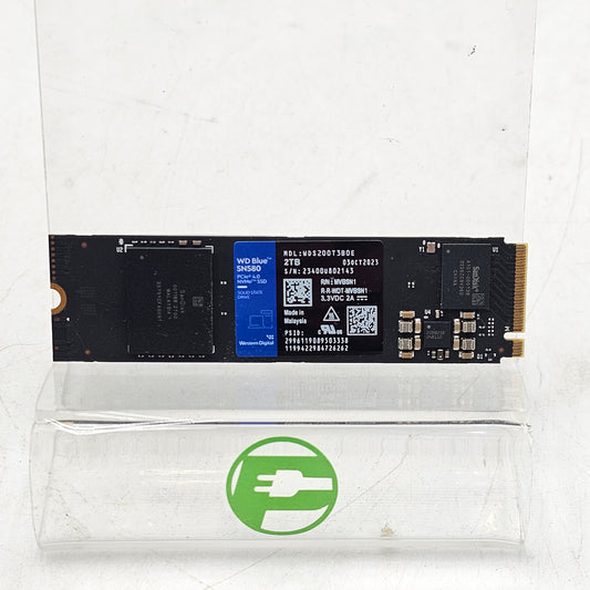 WD Blue NVMe SSD 2TB M.2  SN580
