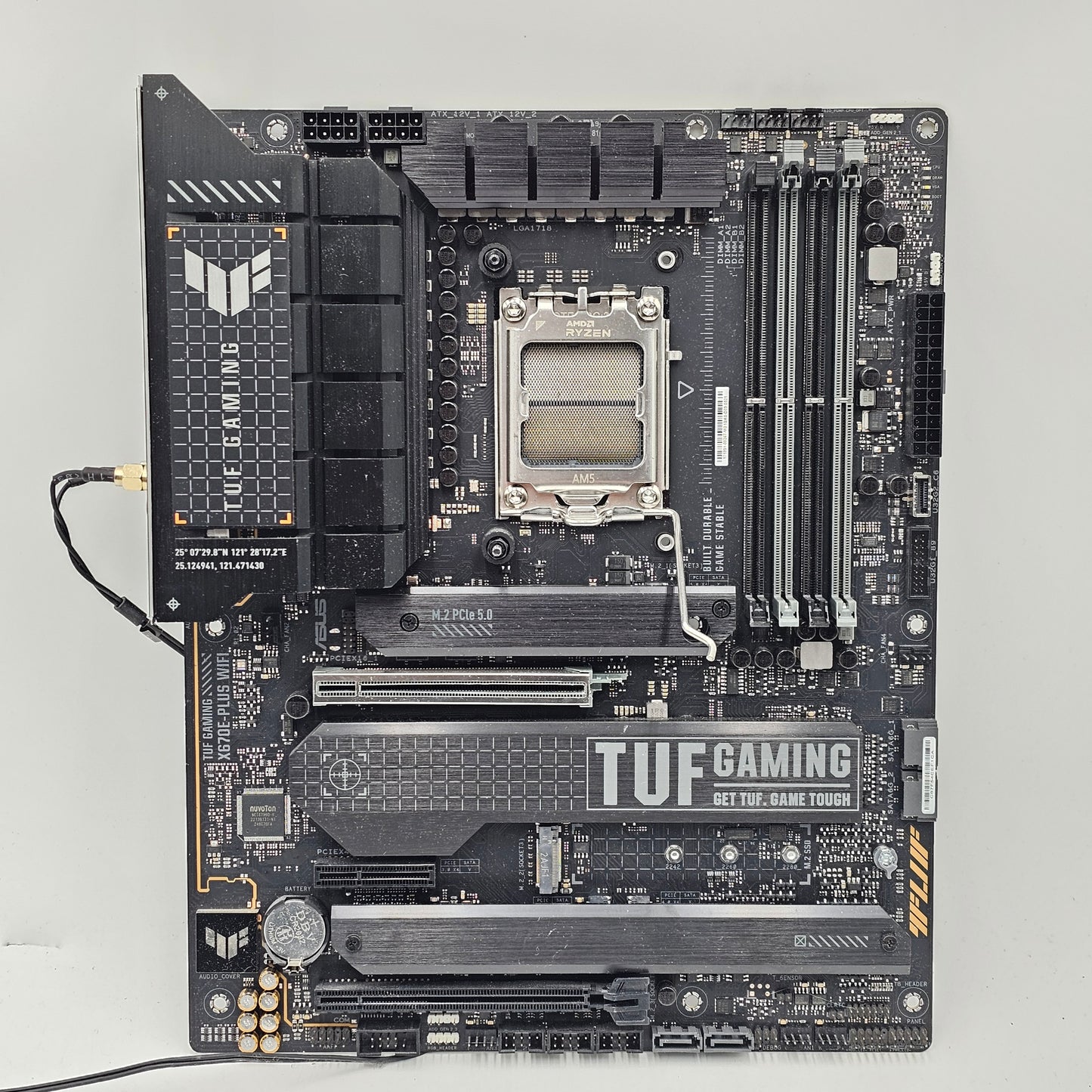 Asus TUF Gaming X670E-PLUS WiFi AM5 ATX AMD DDR5 Motherboard