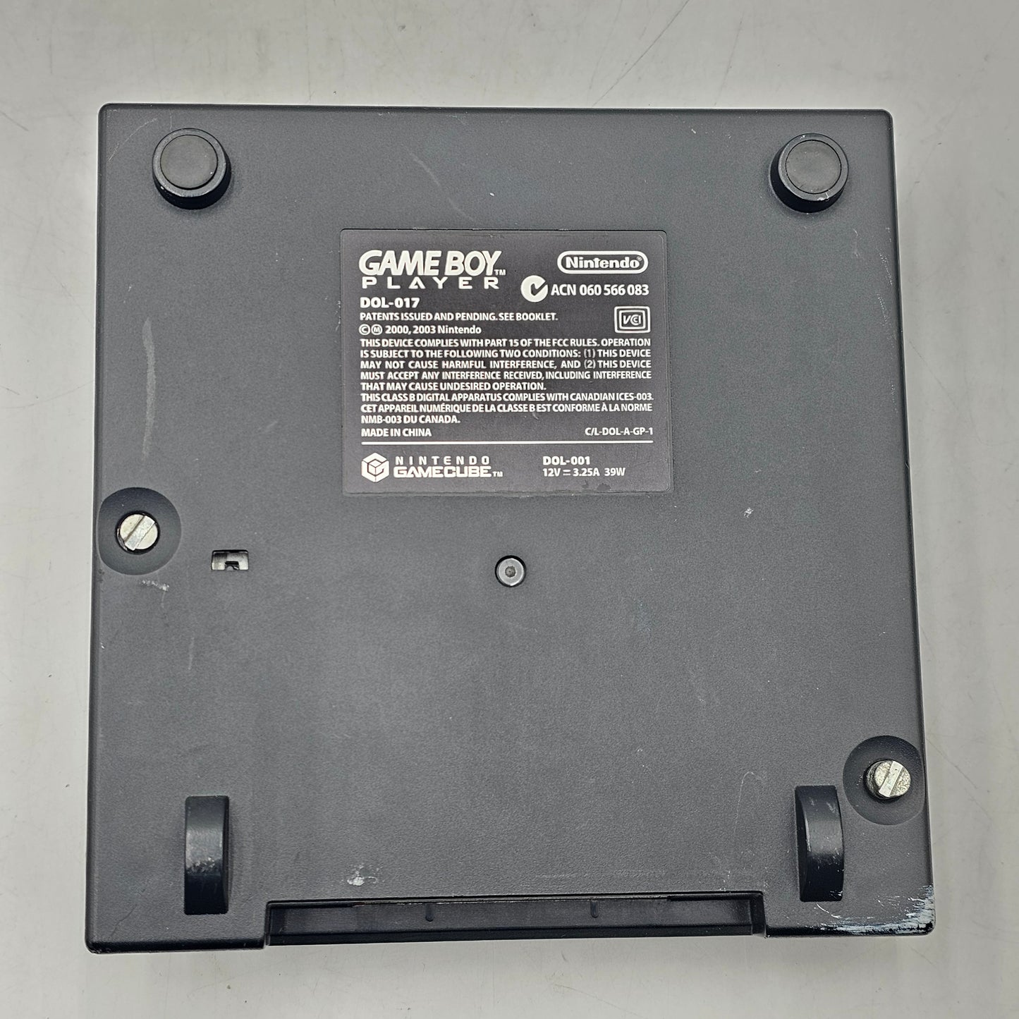 Nintendo Gameboy Player Adapter for GameCube DOL-017