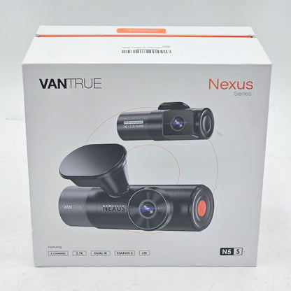 New Vantrue N5S Dash Cam 4 Channel 360 Degree 2.7K