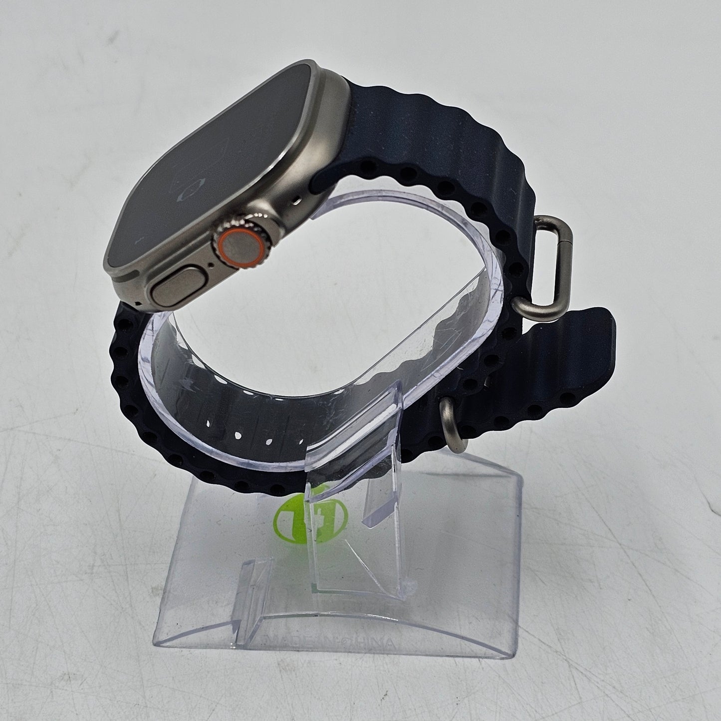 Unlocked Apple Watch Ultra 2 49MM Natural Titanium Blue Ocean Band MREG3LW/A