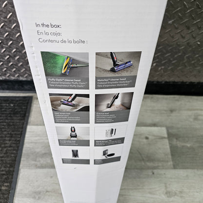 New Dyson Detect Slim Cordless Vacuum 447625-01 SV46 Yellow Nickel