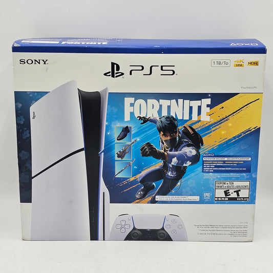 New Sony PlayStation 5 Slim Disc Edition PS5 825GB White Console Gaming System