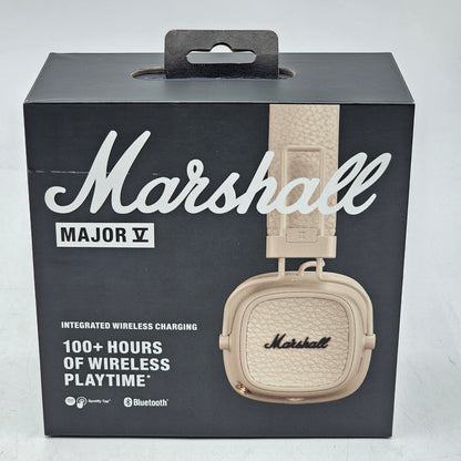 Marshall Major V On-Ear Headphones Beige 1006833