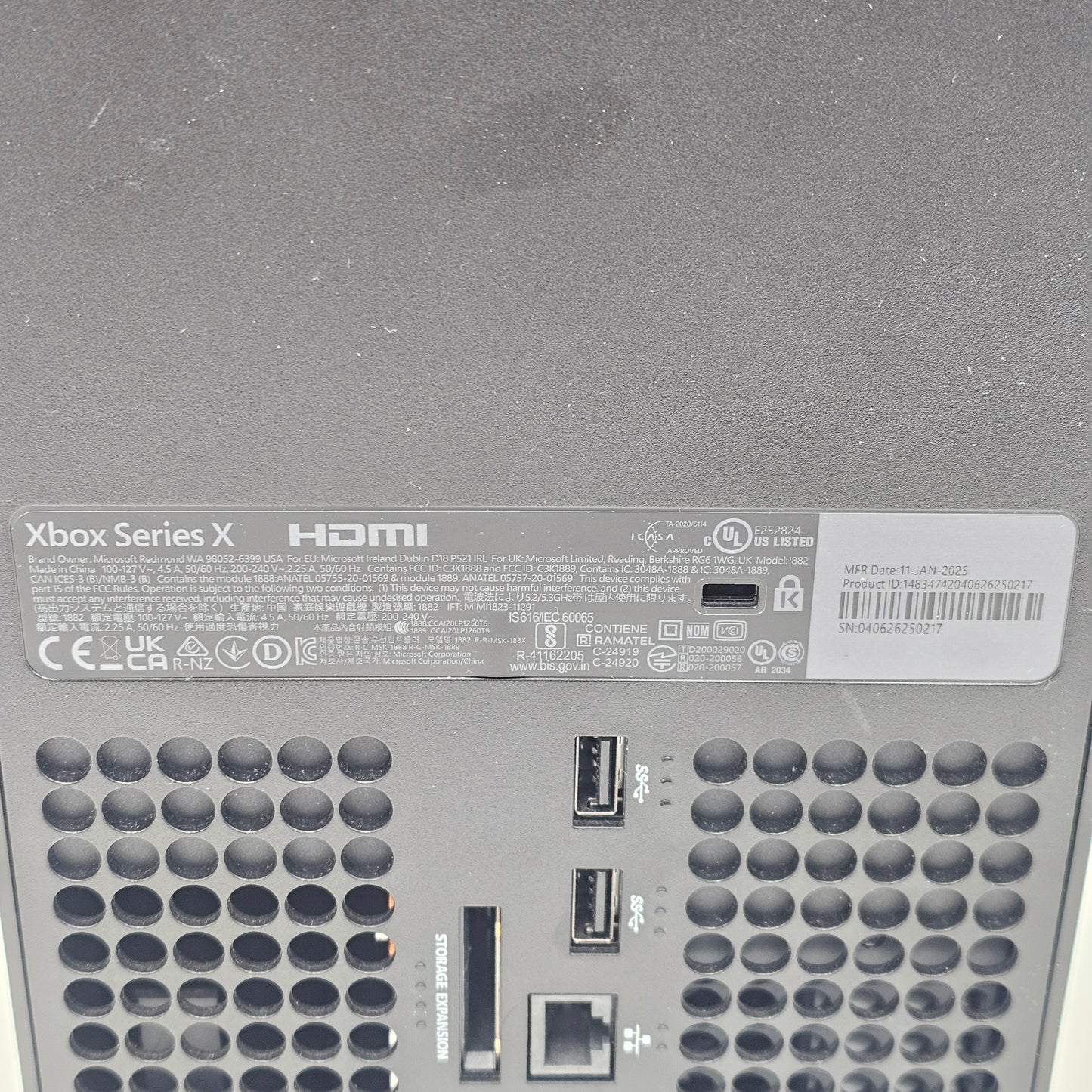 Microsoft Xbox Series X 1TB Console Gaming System Only Black 1882