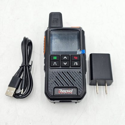 Rapid Radios Push-to-Talk Nationwide Walkie-Talkie Radio G1