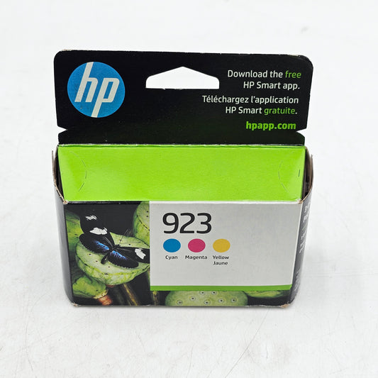 New HP 923 Color Ink Cartridge EXP 12 2025