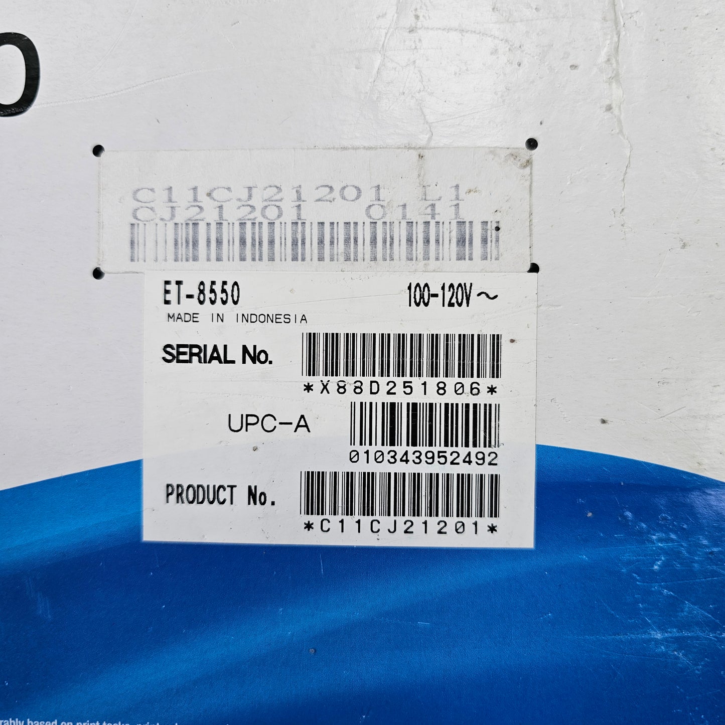 New EPSON ECOTANK ET-8550 All-in-One Wide-format Supertank Printer