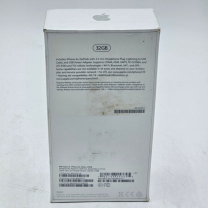 New Factory Unlocked Apple iPhone 6s 32GB Silver MN1Q2LL/A
