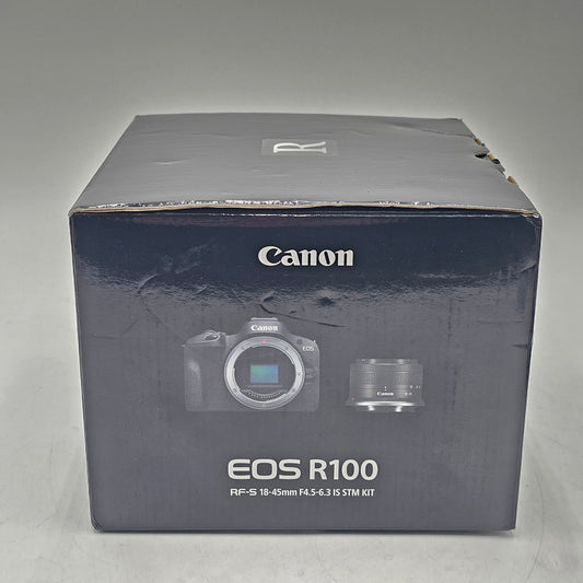 New Canon EOS R100 24.1MP Digital SLR DSLR Camera