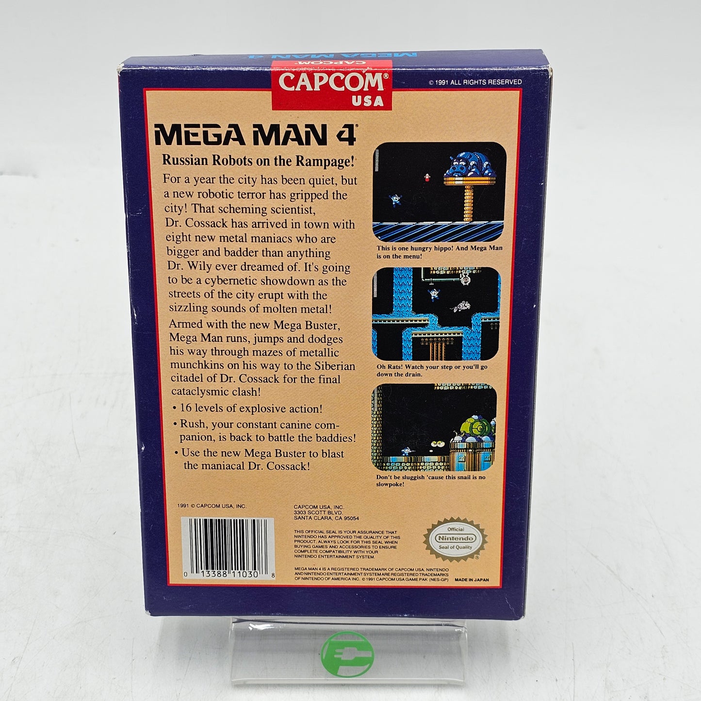 Mega Man 4 (Nintendo NES, 1991)
