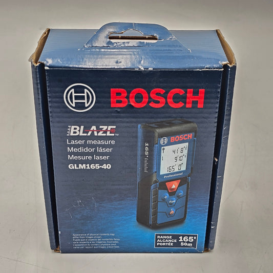 New Bosch GLM165-40 3V Laser Measure